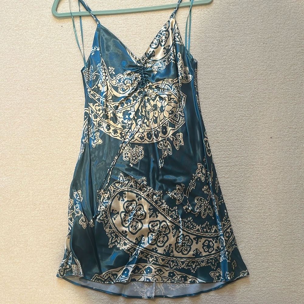 Zara satin dress